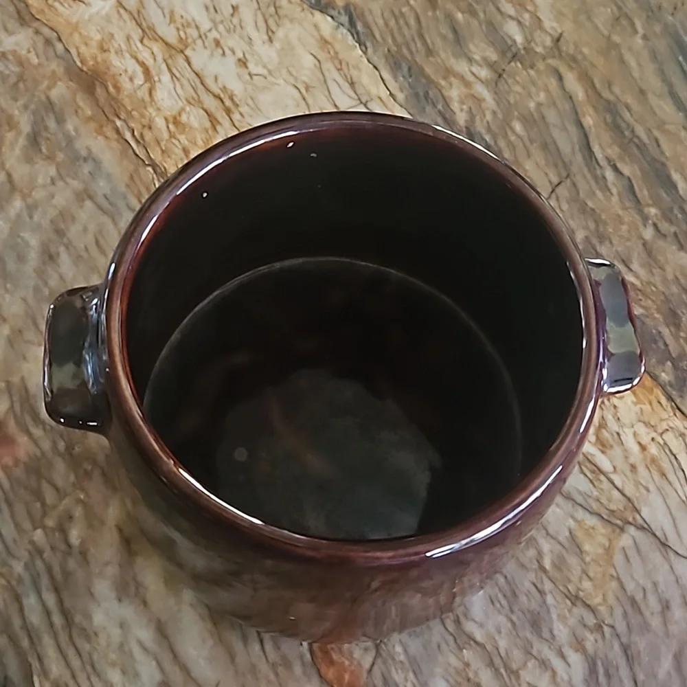 WEST BEND ceramic pot, bean pot, crock pot.